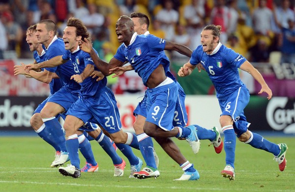 Italie – L’Angleterre, 2-1 On a gagné!