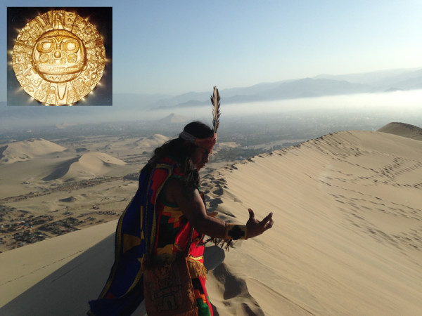 Felix Quispe Sarmiento, maestro curandero in the oasis of Huacachina in Peru