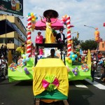 The grave harvest fest of Ica in Peru and the Carnival in Italy