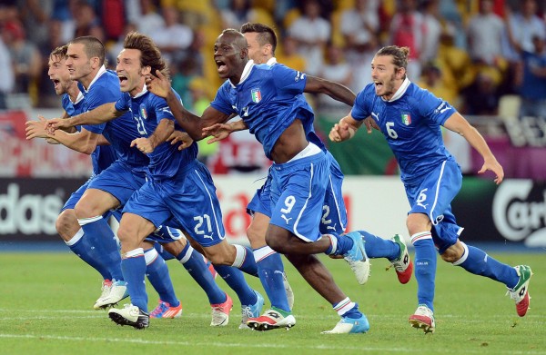 Itália – Inglaterra, 2-1 Nós ganhamos!